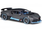 Deep Gray 1:18 Scale Bburago Diecast Bugatti Divo Model