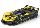 1:24 Scale Kids Blue / Yellow / Red Diecast Bugatti Bolide Toy