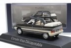 Gray 1:43 Scale Norev Diecast Citroen Visa Decapotable Model