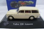 1:43 Scale Atlas Creamy White Diecast Volvo 220 Amazon Model