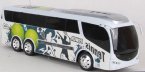 1:48 Scale Red / Blue / Green Sport Theme R/C Bus Toy