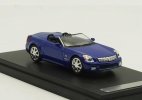 Blue 1:64 Scale Diecast 2004 Cadillac XLR Model