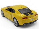 Yellow / Wine Red 1:24 Maisto Diecast Chevrolet Camaro Model