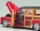 Red /Blue /Green /Black 1:24 Woody Doors Diecast 1948 Chevrolet