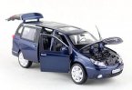 Kids 1:32 Blue / White / Golden Diecast Buick GL8 MPV Toy