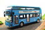 1:32 Blue /Red /White Kids Die-Cast London Double-Decker Bus Toy