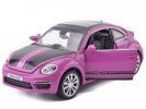 Purple / Red / Yellow 1:32 Scale Diecast VW Beetle GSR Toy