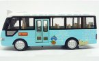 1:40 Scale Kids Blue Diecast City Bus Toy