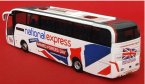 1:76 Scale White-Blue CORGI Brand Single-Deck Tour Bus Model