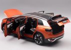 1:18 Scale Orange / Purple Diecast 2021 VW ID.6 CROZZ SUV Model