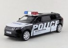 Kids 1:32 Police Black Diecast Land Rover Range Rover Velar Toy