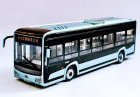 Silver 1:38 Scale Diecast King Long XMQ6105AGBEVL City Bus Model