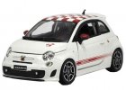 1:24 Scale Bburago White Diecast Fiat Abarth 500 Model