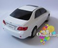 Kids Red / White 1:24 Scale R/C Toyota Corolla Toy