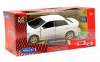 White 1:36 Scale Welly Kids Diecast Toyota Corolla Toy