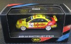 Yellow 1:43 Scale Diecast Audi A4 QUATTRO Model