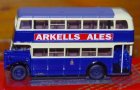 1:76 Dark Blue CORGI London ROYAL MAIL Double-Decker Bus Model