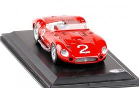 Red 1:43 Diecast 1957 Maserati 450 S Venezuela Grand Prix Model