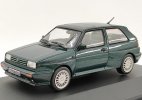 Green 1:43 Scale Solido Diecast VW Golf Rallye G60 Model