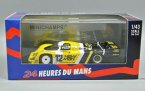 1:43 Scale Yellow Minichamps Diecast 1983 Porsche 956L Model