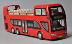 Kids Blue / Red / Green / Yellow BeiJing Double-Decker Bus Toy