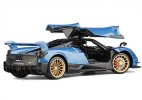 Blue / Red / White Kids 1:32 Scale Diecast Pagani Huayra Toy