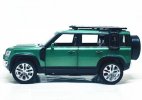 White /Black /Green 1:24 Scale Diecast Land Rover Defender Toy