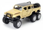 1:32 Scale Kids Diecast Jeep Wrangler Rubicon Pickup Truck Toy