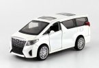 1:43 Scale Black / White Diecast Toyota Alphard MPV Toy