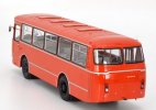 Red / White 1:43 Scale Diecast LAZ-695 City Bus Model