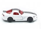 Mini Scale White Kids SIKU 1434 Diecast Dodge Viper Toy