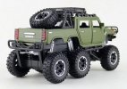 Kids Big Tyres Pull-Back Diecast Hummer H2 Pickup Truck Toy