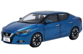 Blue 1:18 Scale 2015 Diecast Nissan Lannia Model