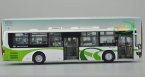 1:50 Scale White NO.21 Diecast Daewoo ShangHai City Bus Model