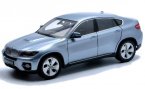 Light Blue Kyosho 1:18 Scale Diecast BMW Hybrid X6 Model