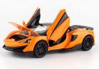 Blue / Black / Orange 1:32 Scale Kids Diecast McLaren 600LT Toy