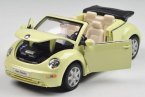 Red / Yellow / Creamy White 1:24 Welly Diecast VW New Beetle