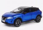 1:18 Scale Red /Blue /White Diecast 2023 Nissan Qashqai Model