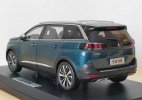 1:18 Scale Blue Diecast 2017 Peugeot 5008 SUV Model