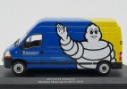 Blue-Yellow 1:43 Scale IXO Diecast Renault Master II Van Model