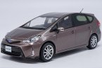 Seven Colors 1:30 Scale Diecast Toyota Prius X Model