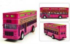 Kids Mini Green /Blue /Red /Sky Blue Die-Cast Double Decker Bus