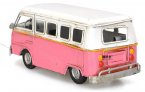 Green / Red / Pink Small Size Vintage Tinplate VW Bus Model