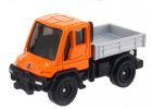 1:88 Scale Yellow TOMY NO.22 Diecast Mercedes-Benz UNIMOG Toy