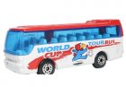 Mini Scale White-Red 1998 World Cup FIFA Ikarus Tour Bus Model