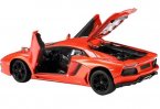 Black / Yellow / Orange 1:24 Lamborghini Aventador Model