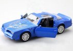 Black / Blue 1:36 Scale Kids Diecast 1978 Pontiac Firebird Toy