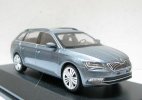 1:43 Scale Blue Iscale Diecast Skoda Superb Combi Model