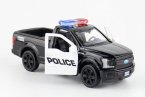 Police 1:36 Black Kids Diecast Ford F-150 Pickup Truck Toy