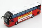 Red 1:32 Scale Kids Back To School Diecast Coach Bus Toy